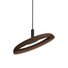 Load image into Gallery viewer, Nivel LED Pendant Light in Espresso/Black (Small).
