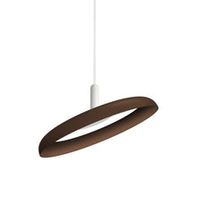 Load image into Gallery viewer, Nivel LED Pendant Light in Espresso/White (Small).
