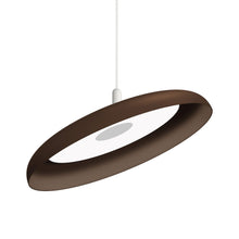 Load image into Gallery viewer, Nivel LED Pendant Light in Espresso/White (Large).
