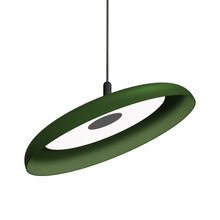 Load image into Gallery viewer, Nivel LED Pendant Light in Forrest/Black (Large).
