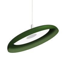Load image into Gallery viewer, Nivel LED Pendant Light in Forrest/White (Large).
