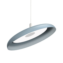 Load image into Gallery viewer, Nivel LED Pendant Light in Slate Blue/White (Large).
