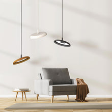Load image into Gallery viewer, Nivel LED Pendant Light in living room.
