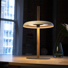 Load image into Gallery viewer, Nivel LED Table Lamp in living room.
