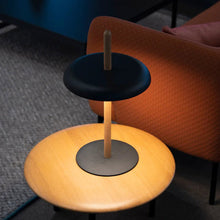 Load image into Gallery viewer, Nivel LED Table Lamp in living room.
