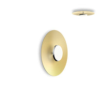 Load image into Gallery viewer, SKY Dome LED Flush Mount Ceiling Light in Brushed Brass (Small).
