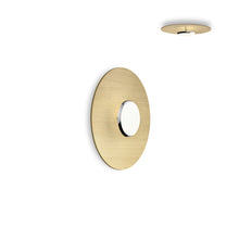 Load image into Gallery viewer, SKY Dome LED Flush Mount Ceiling Light in Oak (Small).
