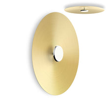 Load image into Gallery viewer, SKY Dome LED Flush Mount Ceiling Light in Brushed Brass (Large).
