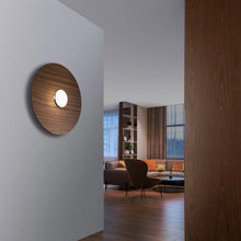 Load image into Gallery viewer, SKY Dome LED Flush Mount Ceiling Light in living room.
