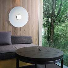 Load image into Gallery viewer, SKY Dome LED Flush Mount Ceiling Light in living room.
