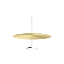 Load image into Gallery viewer, Sky Dome LED Pendant Light in Brushed Brass (Small).

