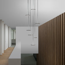 Load image into Gallery viewer, Sky LED Multi Light Pendant Light in living room.
