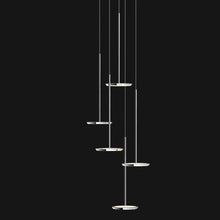 Load image into Gallery viewer, Sky LED Multi Light Pendant Light in living room.
