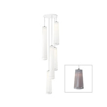 Load image into Gallery viewer, Solis Chandelier in Silver (48-Inch/72-Inch).
