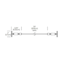 Load image into Gallery viewer, Swell Horizontal Mounting Kit - line drawing.
