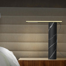 Load image into Gallery viewer, T.O LED Table Lamp in bedroom.

