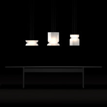 Load image into Gallery viewer, Totem Up/Down LED Pendant Light in Detail.
