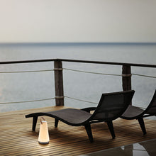 Load image into Gallery viewer, UMA LED Sound Lantern in Outside Area.
