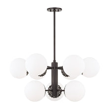 Load image into Gallery viewer, Paige Chandelier in Old Bronze/9-Light.
