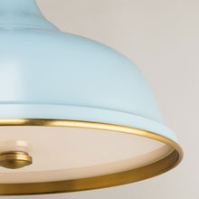 Load image into Gallery viewer, Painted No.1 Pendant Light in Detail.
