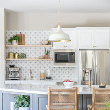 Load image into Gallery viewer, Painted No.1 Pendant Light in dining room.
