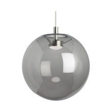 Load image into Gallery viewer, Palona Pendant Light in Satin Nickel/Smoke/LED.
