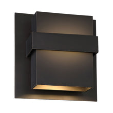 Load image into Gallery viewer, Pandora Outdoor LED Wall Light in Large/Oil Rubbed Bronze.

