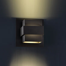 Load image into Gallery viewer, Pandora Outdoor LED Wall Light in Detail.
