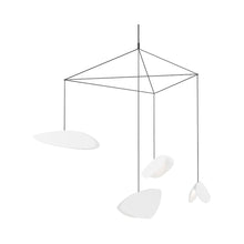 Load image into Gallery viewer, Papillons™ 4-Light LED Pendant Light in Small/Satin White.
