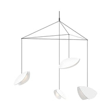 Load image into Gallery viewer, Papillons™ 4-Light LED Pendant Light in Large/Satin White.
