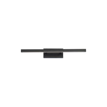 Load image into Gallery viewer, Parallax LED Bath Vanity Light in Black (Small).
