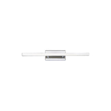 Load image into Gallery viewer, Parallax LED Bath Vanity Light in Chrome (Small).
