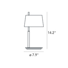 Load image into Gallery viewer, Passion Table Lamp - line-drawing.
