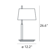 Load image into Gallery viewer, Passion Table Lamp - line-drawing.
