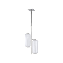 Load image into Gallery viewer, Pebble Pendant Light in Polished Nickel.
