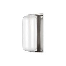 Load image into Gallery viewer, Pebble Wall Light in Polished Nickel.
