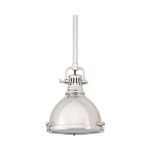 Load image into Gallery viewer, Pelham Pendant Light Small/Polished Nickel.
