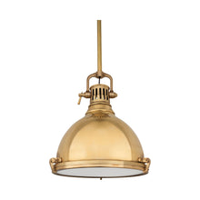 Load image into Gallery viewer, Pelham Pendant Light Large/Aged Brass.
