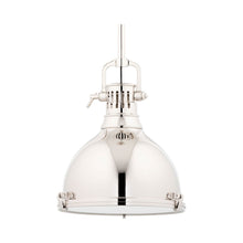 Load image into Gallery viewer, Pelham Pendant Light Large/Polished Nickel.
