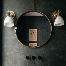 Load image into Gallery viewer, Pelham Wall Light in bathroom.
