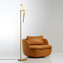 Load image into Gallery viewer, Perch LED Floor Lamp in living room.
