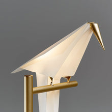 Load image into Gallery viewer, Perch LED Table Lamp in Detail.
