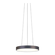 Load image into Gallery viewer, Pi LED Pendant Light in Black Bronze (16-Inch).
