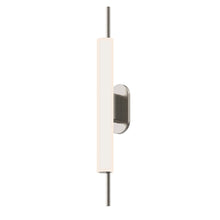 Load image into Gallery viewer, Piccolo Encore™ LED Bath Wall Light in Satin Nickel.
