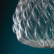 Load image into Gallery viewer, Pinecone Pendant Light Detail.
