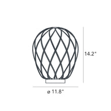 Load image into Gallery viewer, Pinecone Table Lamp - line-drawing.
