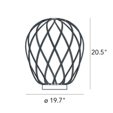 Load image into Gallery viewer, Pinecone Table Lamp - line-drawing.
