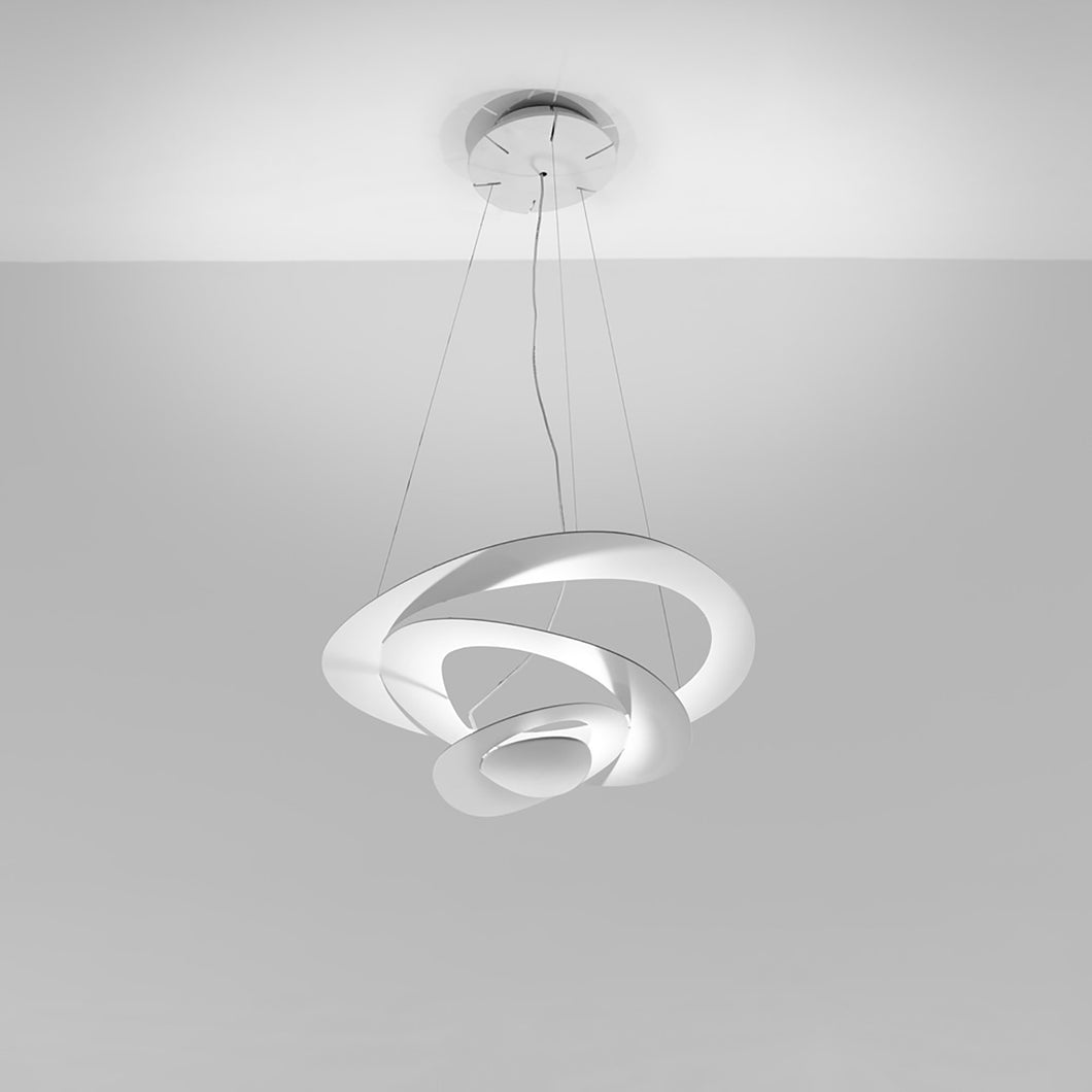 Pirce LED Suspension Light in Micro/Standard (2700K).