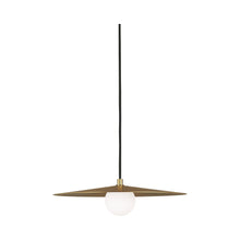Load image into Gallery viewer, Pirlo Pendant Light in Aged Brass.

