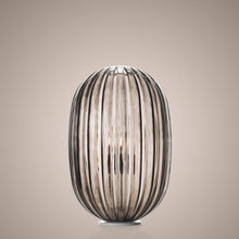 Load image into Gallery viewer, Plass Media Table Lamp in Grey.
